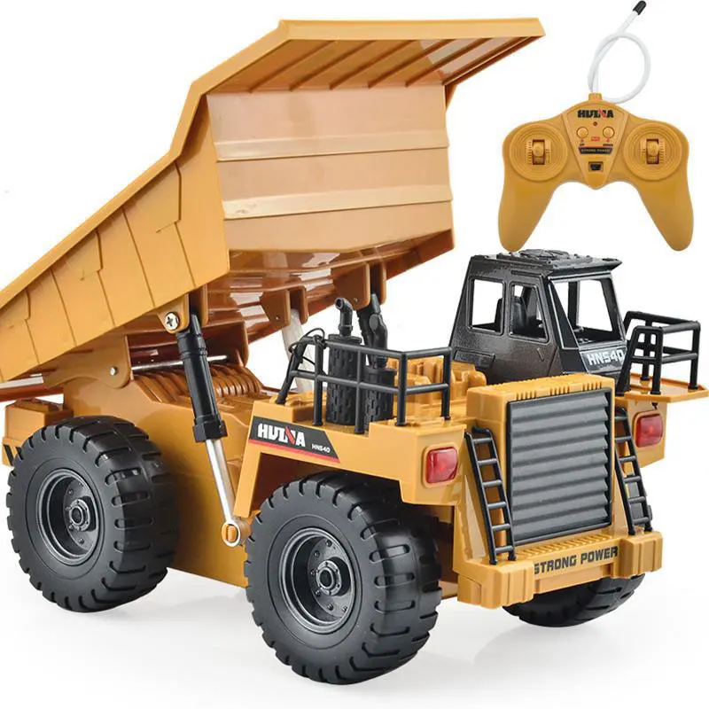 Remote Control Tipper RC Toy Truck Dumpers Engineering Vehicles Metal Multi function Chargeable Car Gift for