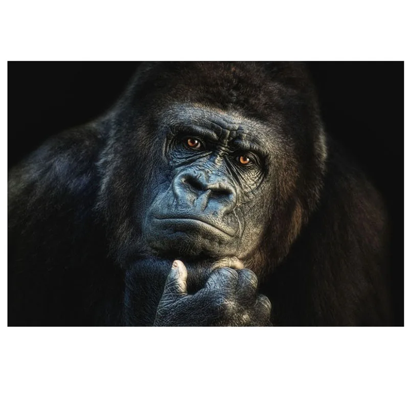 

heat Sell Diamond embroidery Icon DIY Diamond Painting Gorilla Rhinestone Needlework Mosaic diamond Sticker Decor painting