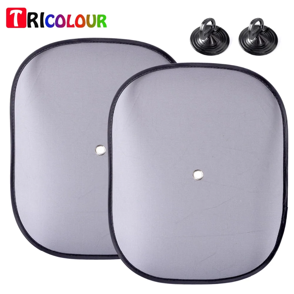 TRICOLOUR 4pcs Car Window Sun Shade Foldable Foils Side Screen Visor Cover For Mercedes-Benz GLK Audi Q5 Toyota RAV4 VW | Автомобили и