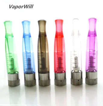 

GS H2 Vapor Clearomizer Atomizer 2.0 ml Bottom Coil BCC Tanks Fit EGO EVOD E Cig CE4 Compatible with All ego t 510 battery
