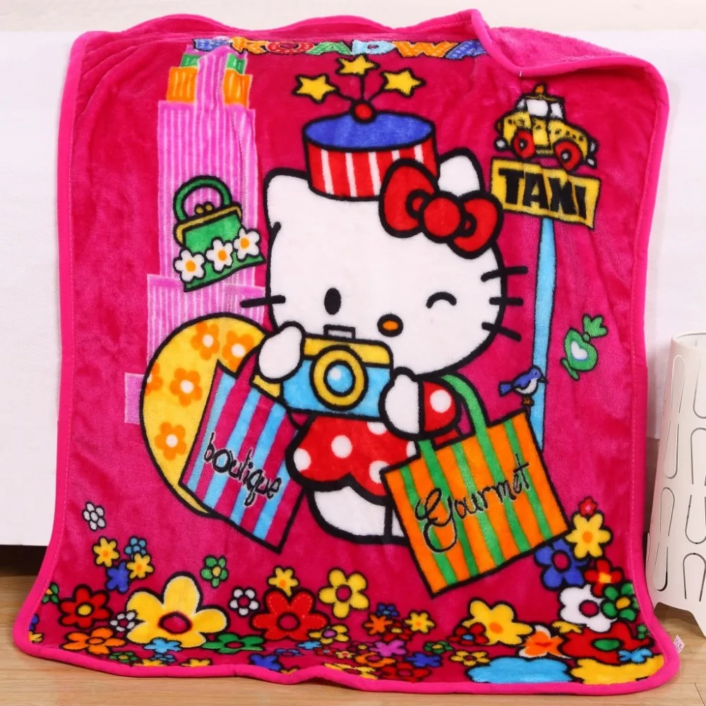 30styles Baby Winter Cartoon Blanket Child coral fleece Blanket 100*140cm Cartoon Characters in