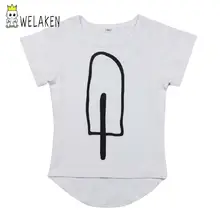 SO Cute Kid’s Summer T-shirt Ice cream Popsicle Pattern Children Lovely Clothe Cotton Boys Girls TOP Tee