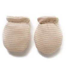 Теплые перчатки для мальчиков и девочек, толстый теплый флис, зима, подарок для новорожденного, для младенца, милые антизахватные варежки