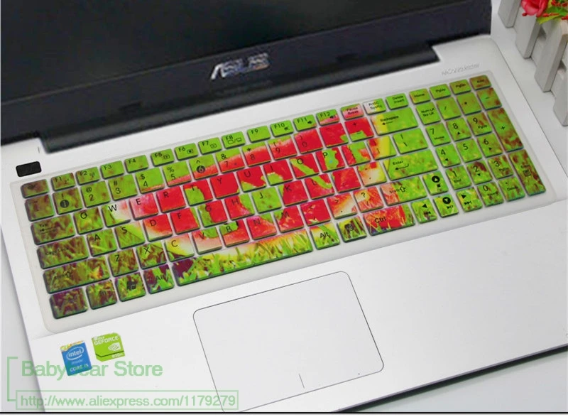15 ''силиконовая защитная Клавиатура для ноутбука Asus rog GL552 GL552J GL552JX GL552VX GL552VW