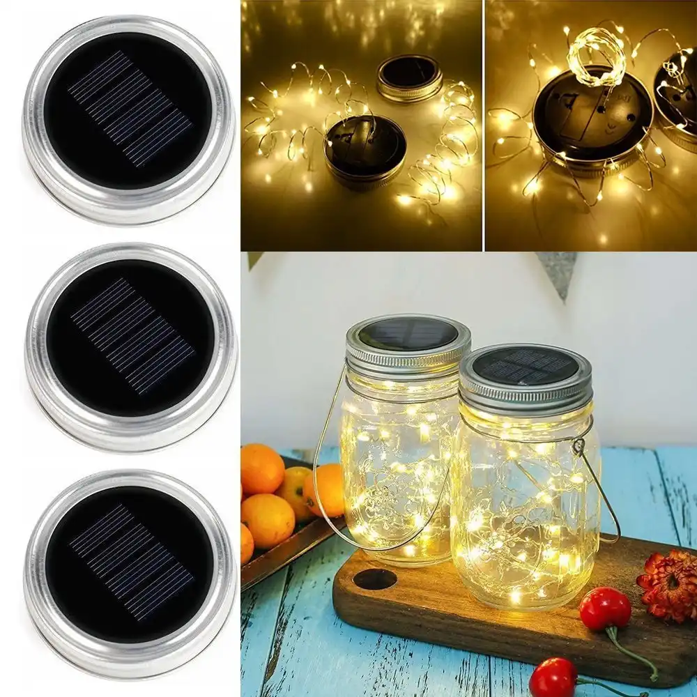 Questions Jar Lid About Led Mason Solar Feedback Fairy Detail 20 HE9Y2IDW
