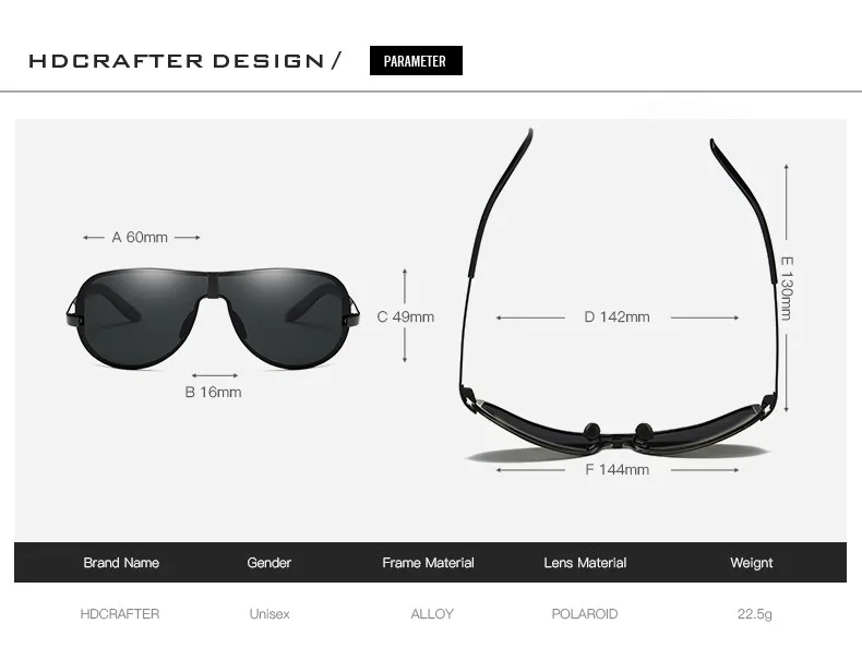 HDCRAFTER, брендовые дизайнерские солнцезащитные очки, мужские,, поляризационные, для вождения, солнцезащитные очки для мужчин, аксессуары, крутые, oculos de sol masculino