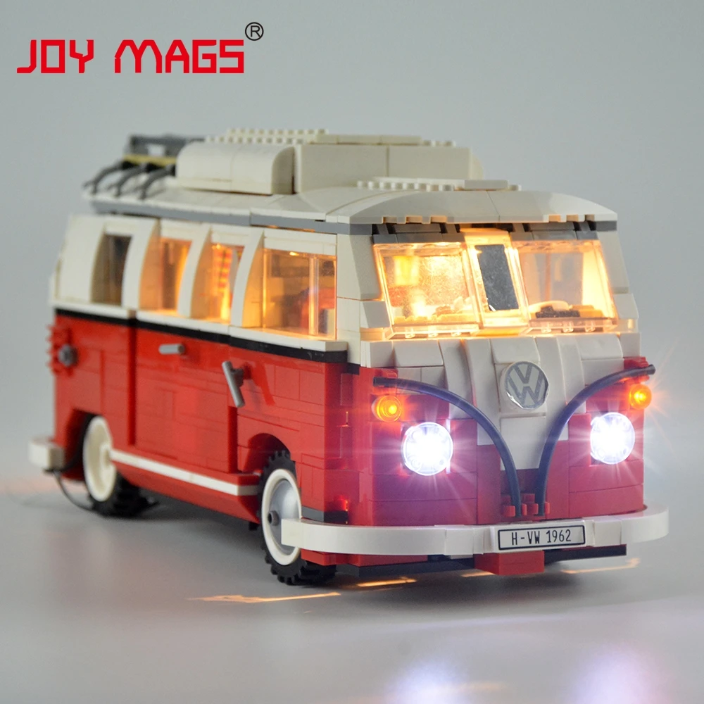 JOY MAGS только светодиодный светильник комплект для 10220 Creator T1 Camper Van светильник совместим с 21001(не включает модель