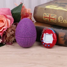 Мультяшный электронный питомец Мини Ручной цифровой виртуальная игровая машина детские игрушки яйцо