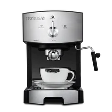 Давление насоса 20bar 1350 W Полуавтоматическая эспрессо Бытовая кофемашина коммерческой паровой Тип бита пены молока