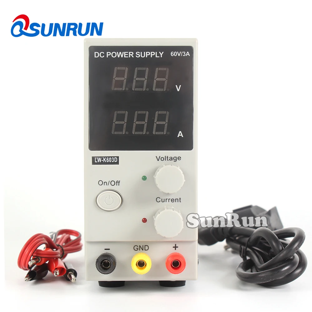 

Adjustable maintenance voltage stabilizing power supply 60V 3A DC switching power supply LW-K603D mobile phone notebook repair
