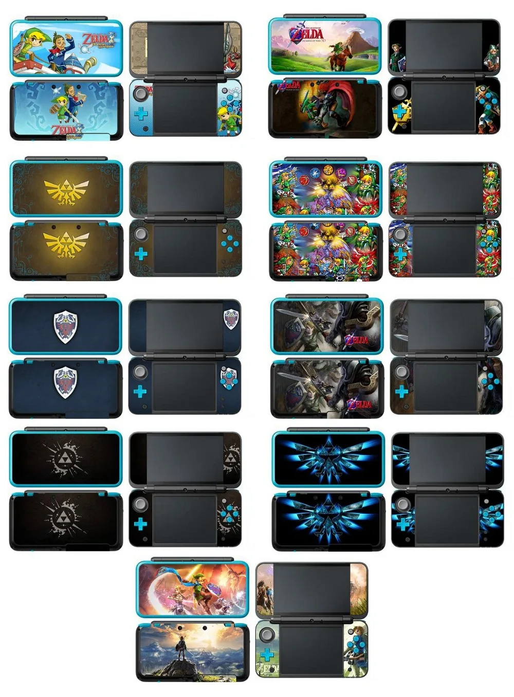 Ze1da виниловая Защитная Наклейка для Nintendo NEW 2DS XL LL skins Sticker s|Наклейки| |