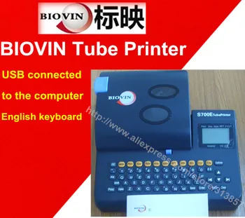 

Tube Printer USB computer connection cable marker ID printer electronic lettering machine S700E wire marking machine