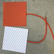 200X200 мм 220 В 500 Вт с PSA NTC 100K термисторный нагреватель кровать для 3d принтера силиконовая резиновая грелка