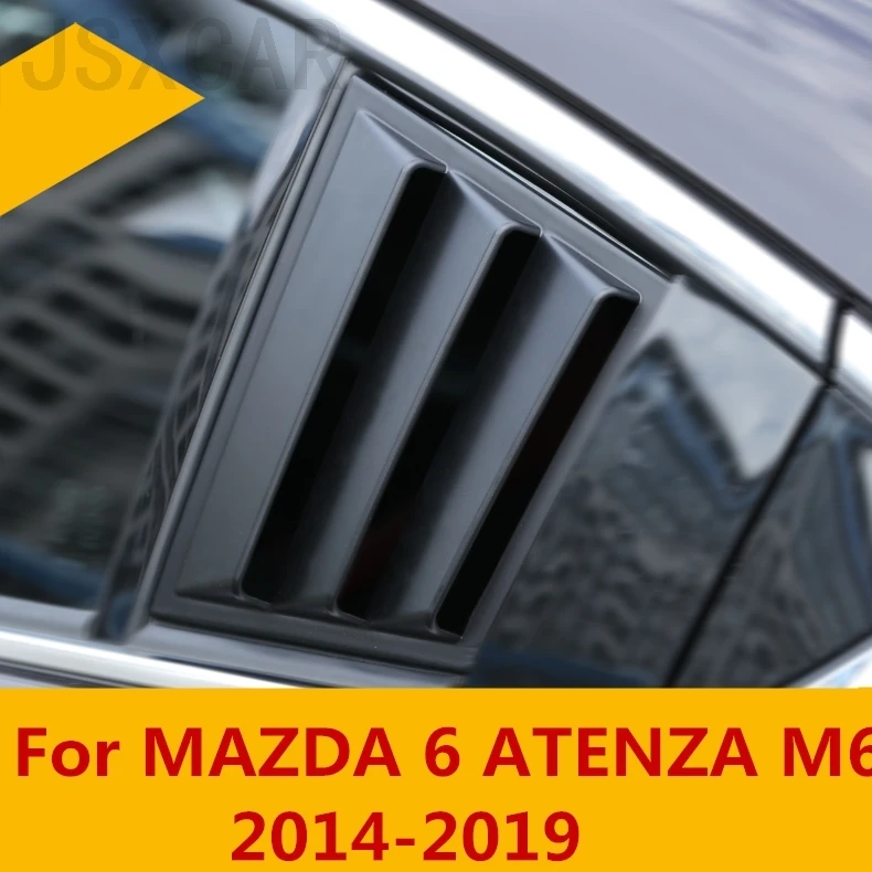 

Rear window Louver Modification false tuyere decoration Exterior decoration Auto Accessories For MAZDA 6 ATENZA M6 2014-2019