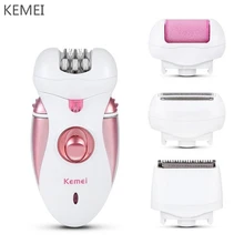 4 в 1 перезаряжаемый женский эпилятор для подмышек бикини для удаления волос для женщин для лица Бритва для волос женская электробритва для депиляции