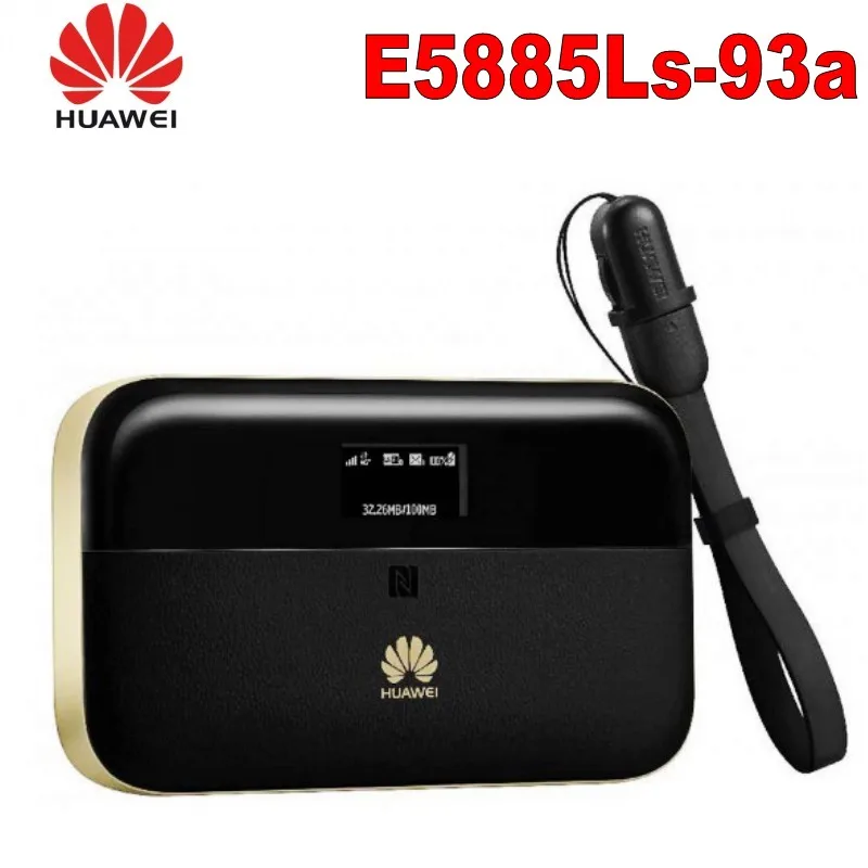 Разблокировка HUAWEI E5885Ls 93a cat6 мобильный WIFI PRO2 с аккумулятором 6400 мАч и одним RJ45 LAN