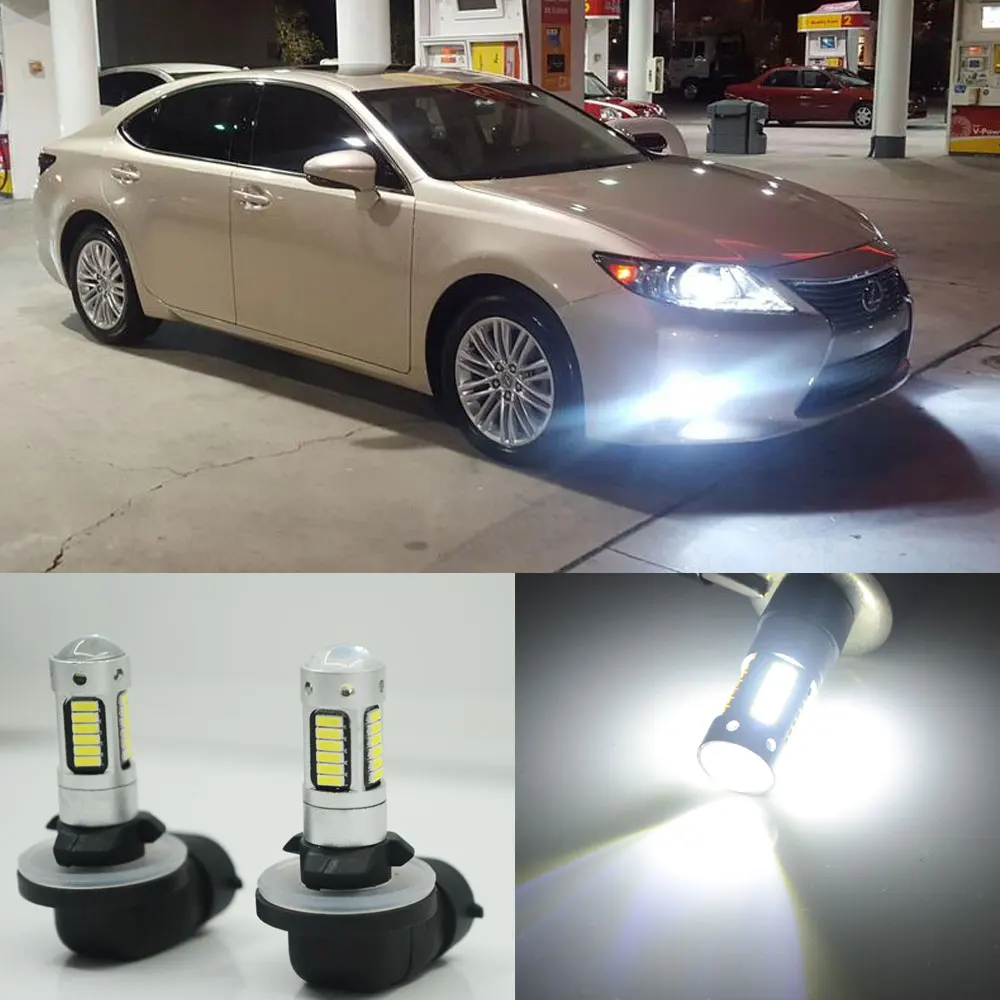 2x High Power H3 led h1 h27 880 881 pw24w t15 9005 9006 hb3 hb4 30smd auto Fog lamp 4014 car Light Source parking | Автомобили и