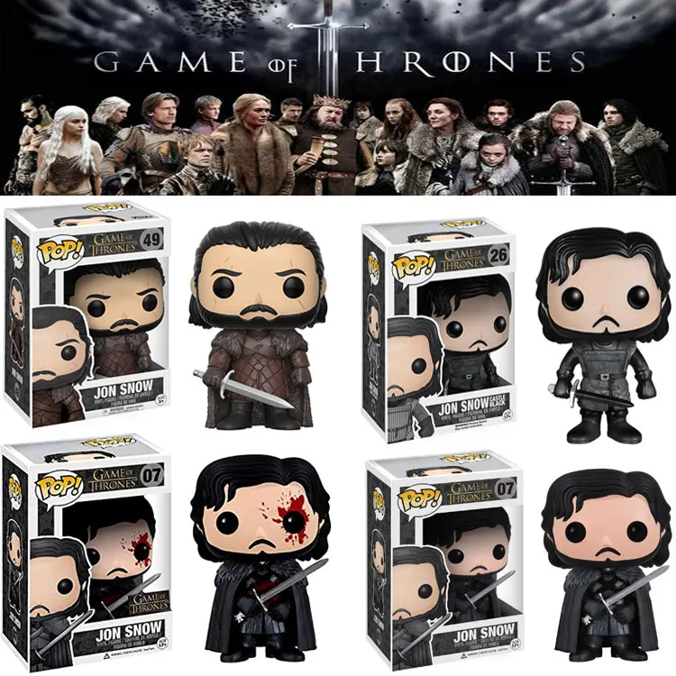 Vinyl Game Of Thrones Jon Snow Collectable Figurine Model No 26 Funko POP