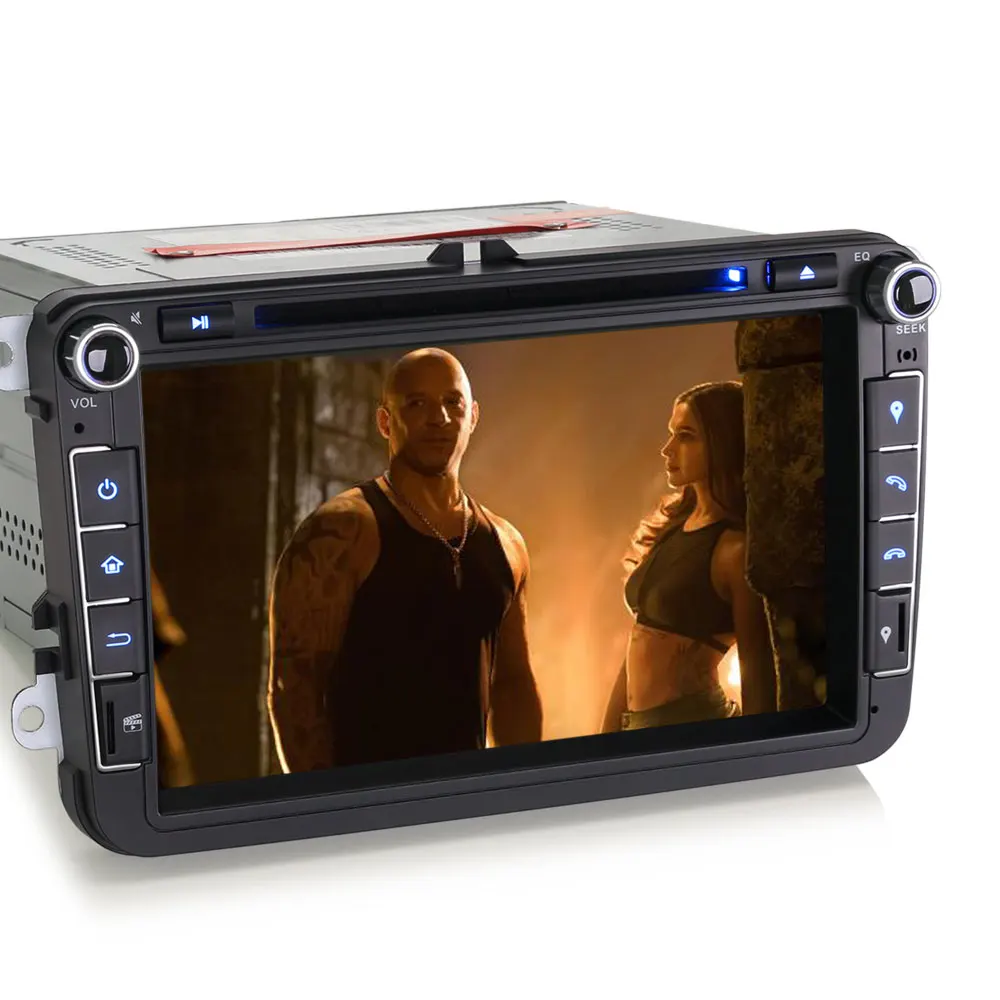 Excellent Erisin ES7815V 7" Android 8.0 Octa core 4G RAM Car DVD GPS Radio DVR DAB+ DVD For  VW passat 4