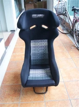 One Lot/2 Pcs Buckets Series Car Seat RAO Carbon Fiber Frame Black Blue Red Alcantara Suede Cloth Racing Car Bucket Seats