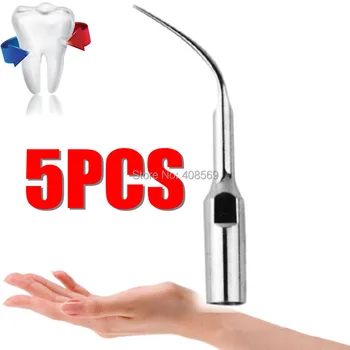 

Dental Supply 5pcs G4S Dental Ultrasonic Scaler Tips compatible with SATELEC/NSK/Woodpecker DTE