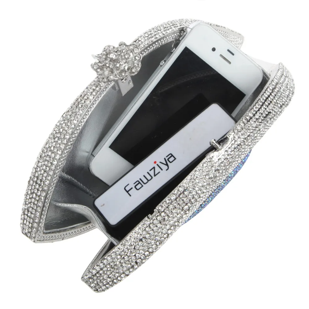E51010-Fawziya-bling clutch-Silver (14)