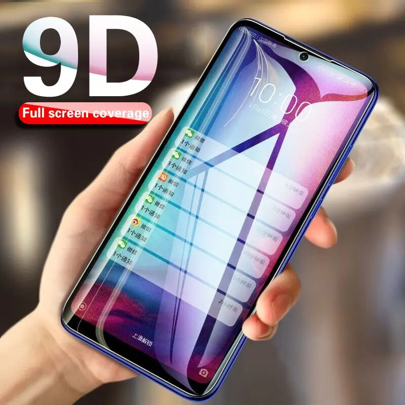 Закаленное стекло 9D для Xiaomi Redmi Note 7 5A 6 Pro 6A 5 Plus | Мобильные телефоны и аксессуары
