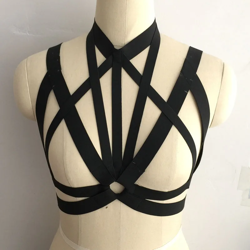 Halloween Costumes Bondage Harness Corset Bondage Bralette Girl Sexy