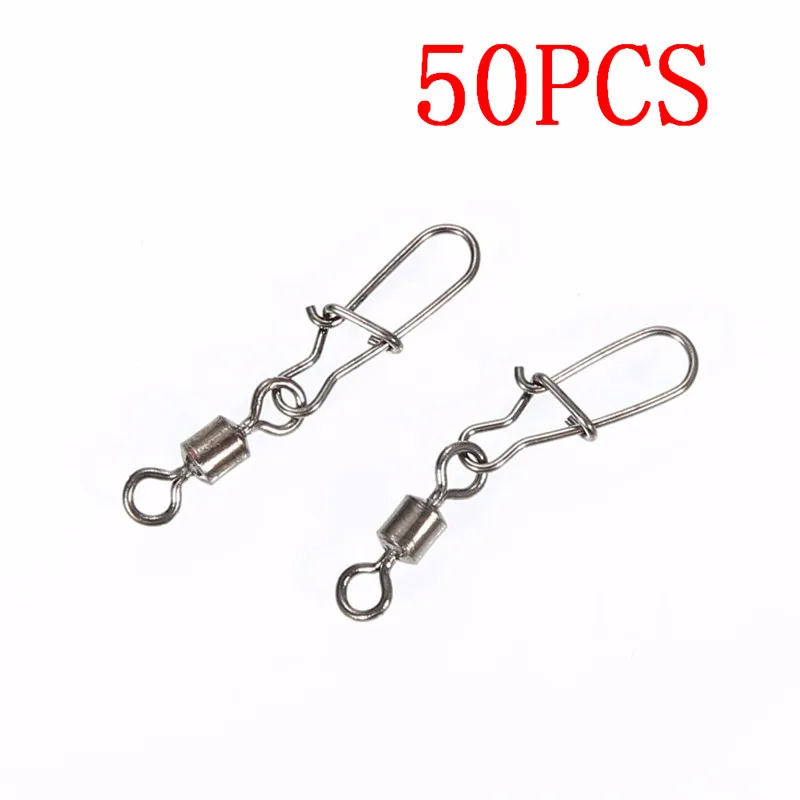 JOSHNESE 50 шт. Серебряный 2 #4 #6 #7 #10 # рыболовные крючки с шариковым подшипником