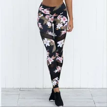 Новинка, сетчатые леггинсы с цветочным принтом, женские леггинсы с высокой талией для фитнеса, тренировочные брюки, Стрейчевые спортивные штаны, леггинсы