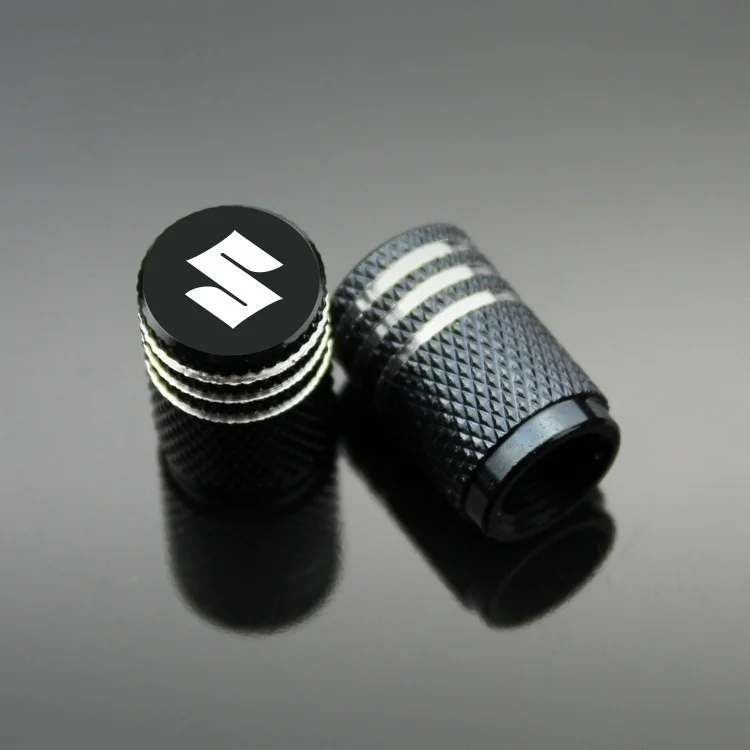 

Sport Styling Auto Accessories Car Wheel Tire Valve Caps Case For Suzuki suzuki gsxr swift katana samurai (4Piece/set)