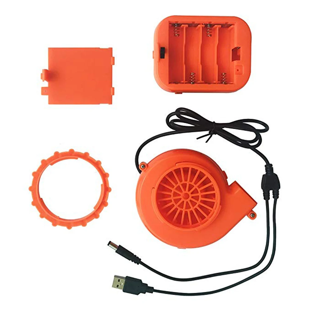 Small Battery Box Fan for Inflatable Costumes Need 4X AA Batteries