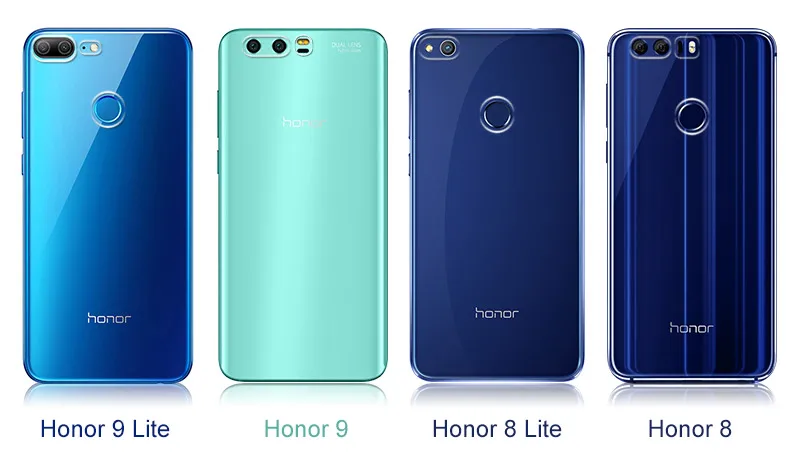 Мягкий чехол для Huawei Honor 9 Lite, чехол из ТПУ и силикона, прозрачный чехол-бампер на заднюю панель, чехол для Huawei Honor 8 lite