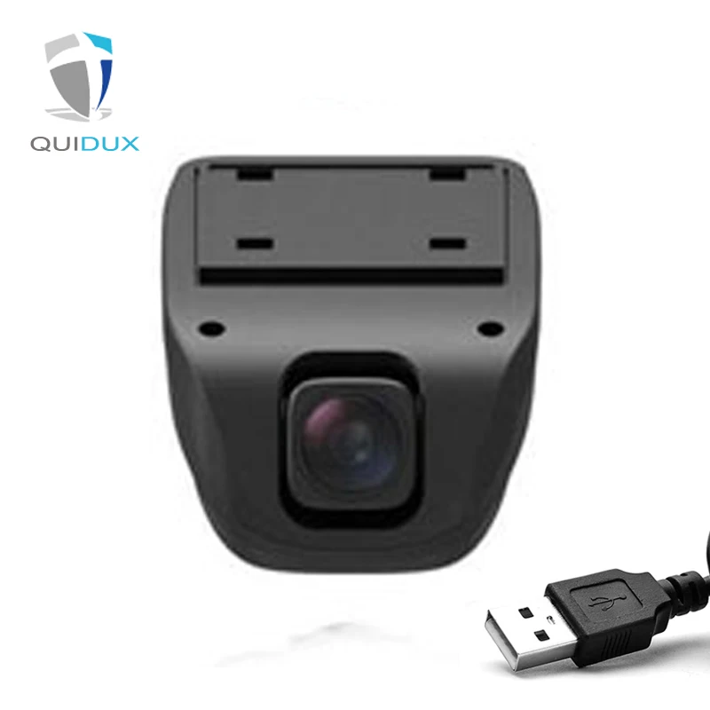 QUIDUX 170 DegreThe HD USB DVR Камера для Android 4.4/5.1/6.0 ПК Автомобиля Viedo Dvd плеер Головное