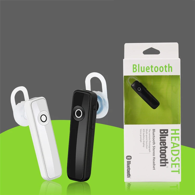 

M165 earhook Wireless Earphone Mini Bluetooth Handfree With Mic For IOS Android MIC For For Iphone Samsung Huawei Phone
