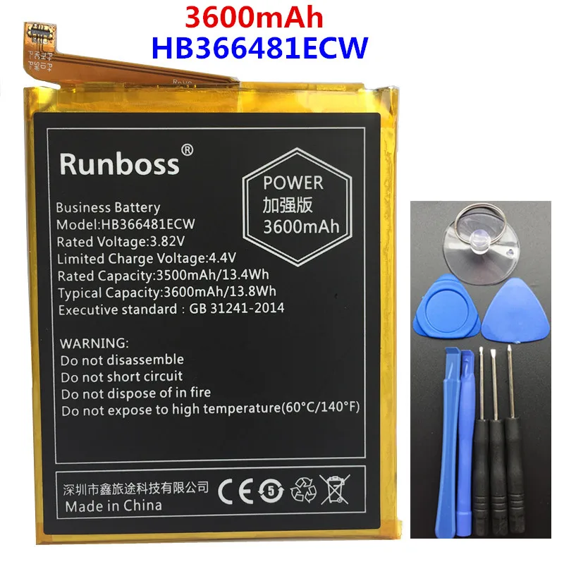 3600 мАч Высокая емкость HB366481ECW батарея для Huawei Nova 2 lite/Honor 7C AUM L41 LND AL30 AL29 AL40 TL30 TL40 +