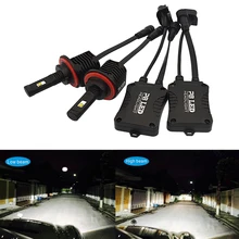 2018 Lampadina Del Faro LED H4 HA CONDOTTO LA Lampadina P8 led h4 5000 k Hi lo Lampada Fascio per la Lampada Auto auto car Styling