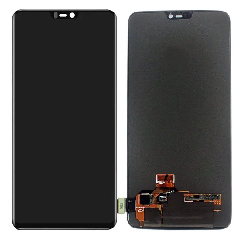 

For One Plus 6 Six LCD Display Touch Screen Digitizer Assembly Repacement Parts 10pcs/lot