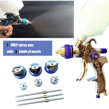 G2008 HVLP пистолет-распылитель 1,4 мм 1,7 мм 2,0 мм стальной распылитель для краски Профессиональный Аэрограф-распылитель для окрашивания автомобилей