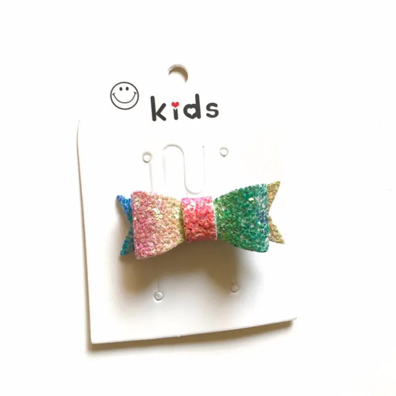 Рисунок 4 - модные детские разноцветные заколки для волос с бантом