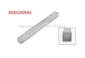 

Metalworker Hard Alloy Rectangular Lathe Tool Bit 8mm x 8mm x 200mm 2 Pcs