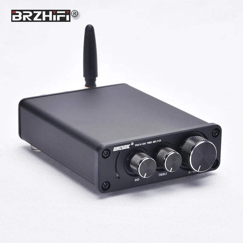 

Mini TPA3116 Bluetooth 5.0 HiFi Power Amplifier Stereo Home Audio Digital Amp With Treble Bass