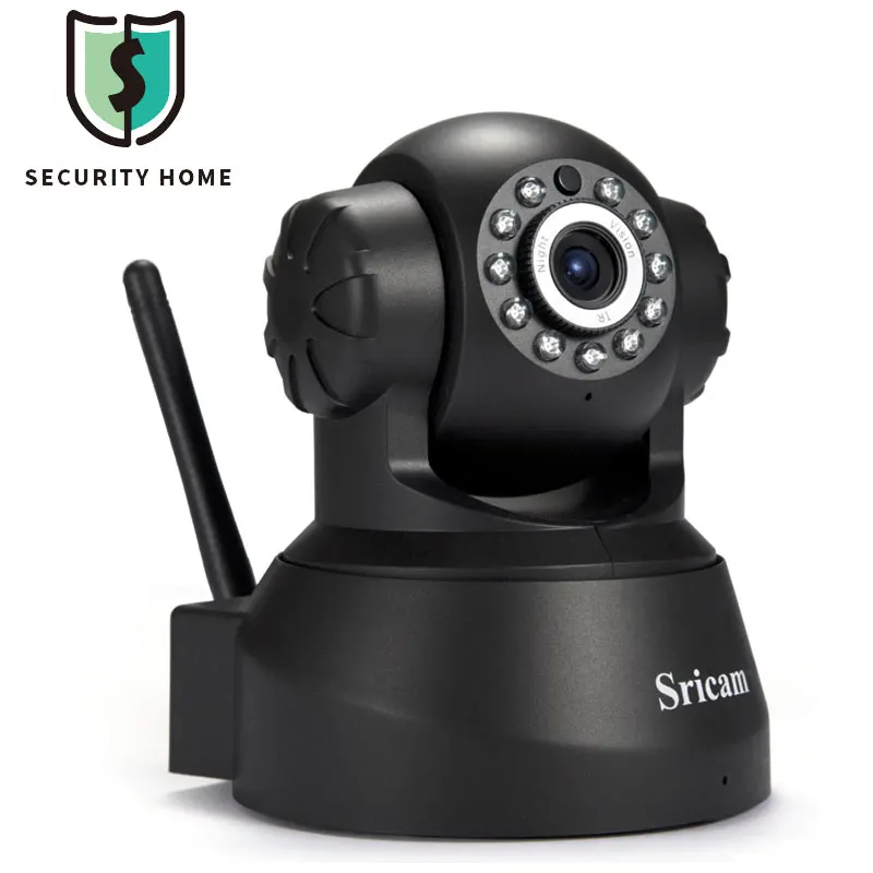 

Sricam SP012 IP Camera WIFI 720P Home Security Surveillance System P2P 1.0MP Wireless Surveillance Camera Phone Remote