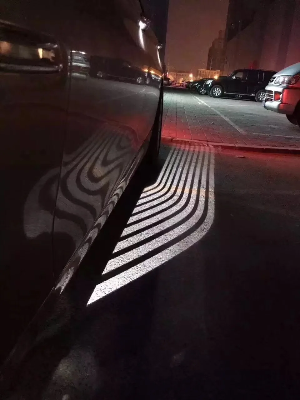 Qirun led поздравительные Атмосфера декоративные Daylights Тормозная противотуманная