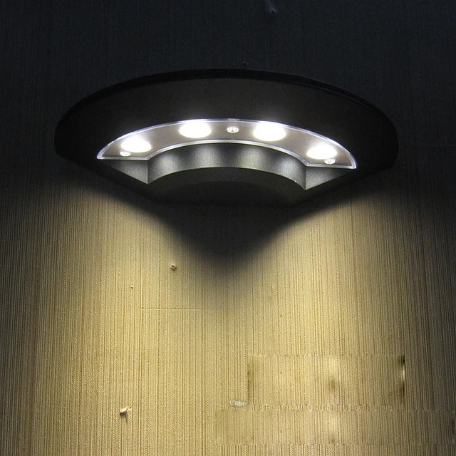 Moderno led 4 w applique da parete per esterni lampada portico luce ... Lampade da parete per esterno a led
