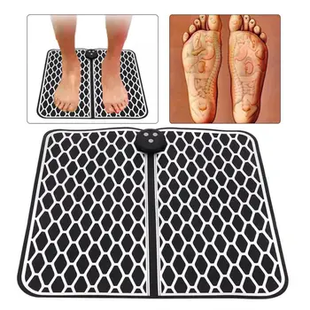 

Mini Foldable Wireless Foot Massage Pad Intelligent Pulse Massager USB Cable Foot Massage Pad for Foot Care