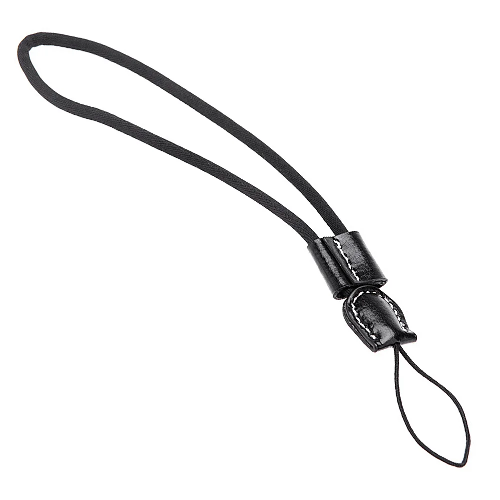 

1PC Universal SLR Camera Wriststrap Hand Strap Leather Camera Strap for Olympus Black Brown