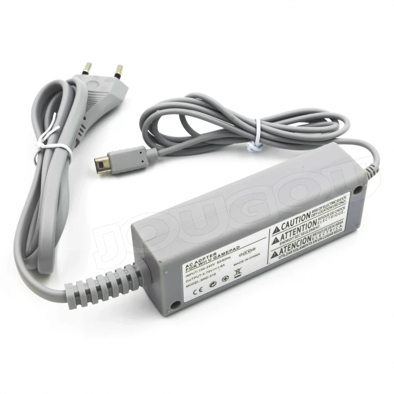 ЕС Plug AC 100 V-240 V блок питания зарядное устройство адаптер для nintendo wii U геймпад