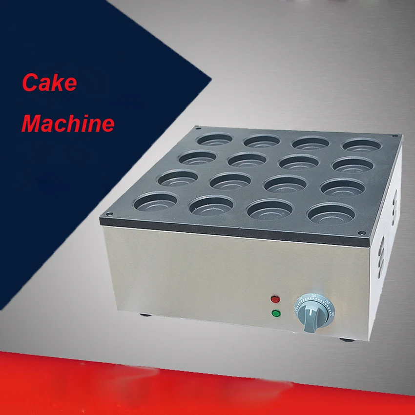 

1PC FY-2233A Electric Aluminum Plate 110V/220V 16 Hole Layer Cake Machine Red Bean Cake Maker Hamburg Maker