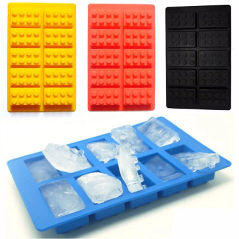 

Blocks Shape Silicone Mold Chocolate Cookie Silikon Form Fondant Ice Mould For Kitchen Baking Tools Cake Decorating Tools